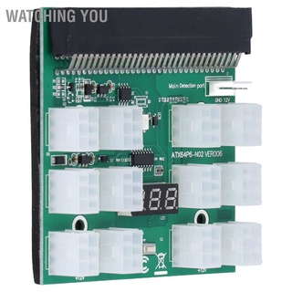 Watching You Power Supply Breakout Board Adapter Server Internal Module LED Voltage Display 4 Pin 12 Port