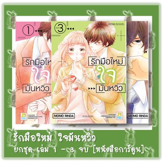 รักมือใหม่ใจมันหวิว เล่ม 1 - 3 จบ **ยกชุด** [หนังสือการ์ตูน]