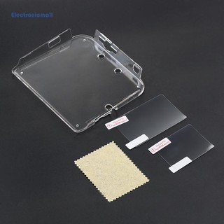 ElectronicMall01 Transparent Plastic Hard Case Cover Shell For Nintendo 2DS+Film