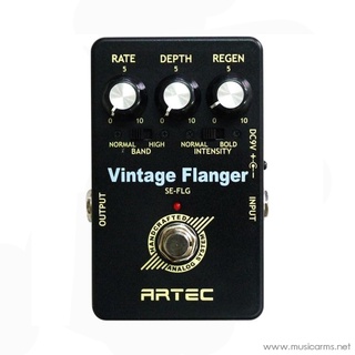 เอฟเฟคกีต้าร์ ARTEC รุ่น  SE-FLG Vintage Flanger Effects เอฟเฟ็ค กีต้าร์ อุปกรณ์เสริม ถูกที่สุด พร้อมส่ง