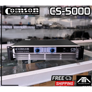 COMSON CS 5000 เพาเวอร์แอมป์ CS5000 POWER AMP แบบหม้อแปลง รุ่นใหม่ มีครอสโอเวอร์ในตัว 420wx2 8ohm