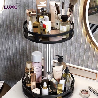 LUXIE  MK105 ชั้นวางของในครัว 3-5 ชั้น  วางเครื่องปรุง  ของใช้อเนกประสงค์  แบบสแตนเลสสีดำ