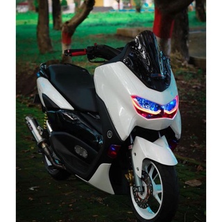 กระจกกันลม NMAX แบบใหม่ TDR V2 SPORTY หนา 4 มิลลิเมตร
