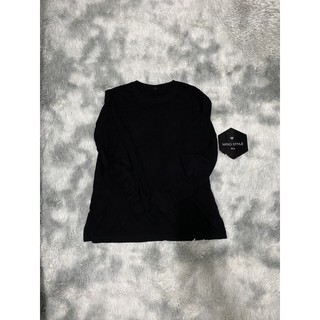 เสื้อแขนยาวสีดำงานแบรนด์