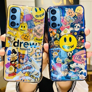 เคสโทรศัพท์มือถือ นิ่ม แบบบลูเรย์ พิมพ์ลายกราฟฟิติ สําหรับ OPPO Reno 4 4G Thailand Version Reno 4 3 Pro Realme C11 C15 C12 5 5i C3 A9 2020 A5 2020 A92 A52 A72