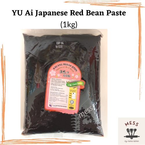Yu Ai Japanese Red Bean Paste / Jam Kacang Merah Jepun / 友爱Japan Red Bean Paste (1Kg)