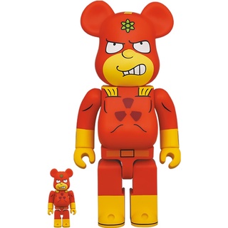 ใหม่พร้อมส่ง ของแท้ BE@RBRICK 400%+100% The Simpsons Radioactive Man