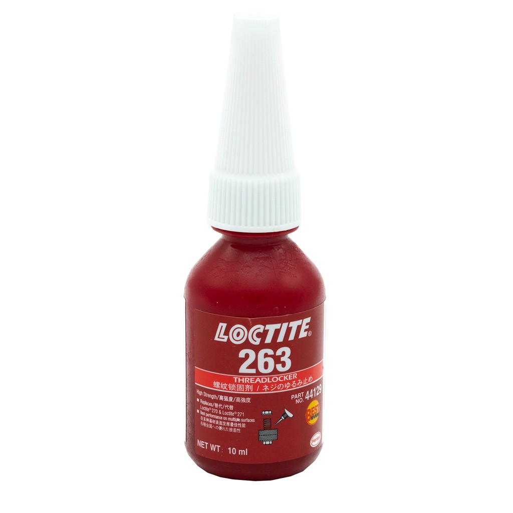 Loctite น้ำยาล็อคเกลียวแรงยึดสูง Loctite 263