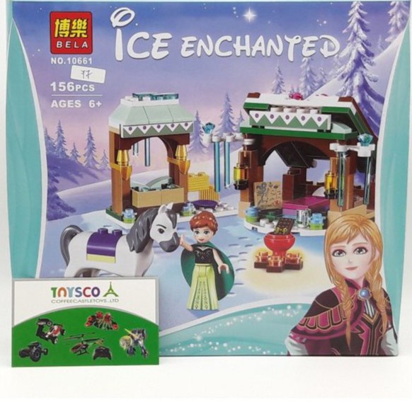 จิ๊กซอว์ประกอบ Anna ELSA PRINCESS BELA 10661 LELE 79276 BELA 10665