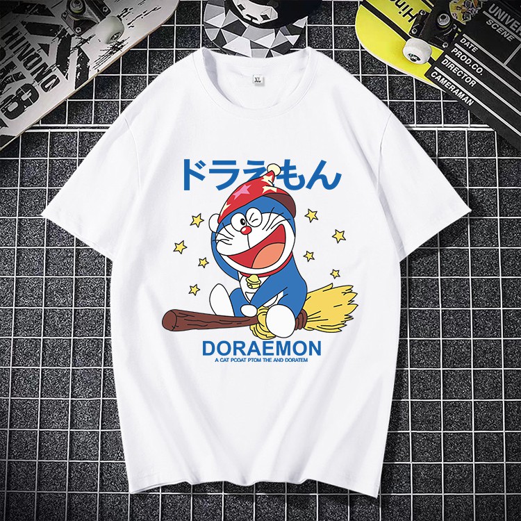 D175 เสื้อยืดแฟชั่นผู้หญิง แขนสั้น ลายการ์ตูน น่ารักๆ สวมใส่สบาย