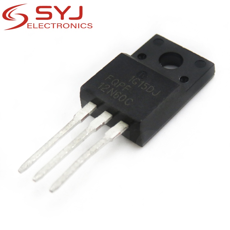 ชุดส่วนประกอบอิเล็กทรอนิกส์ 10 ชิ้น Fqpf12N60C 12n60c 12n60 To-220F