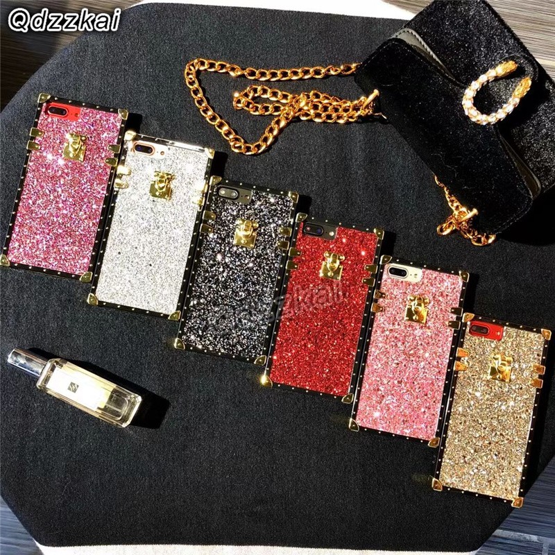 ใหม่ปลอกVivo Y19s X200 Pro Y17s Y03 Y18 Y20 Y20i V20 SE V20 Pro S1 Pro V40 Liteแฟชั่นStreetแบรนด์หรูBling Glitterแฟลชแป้งสแควร์เคสโทรศัพท์ฝาครอบ