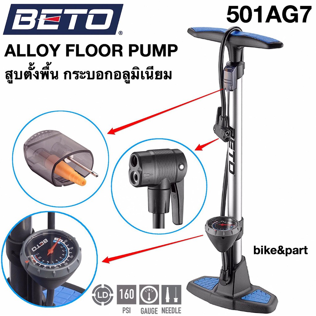 สูบตั้งพื้น BETO CFL-501AG7
