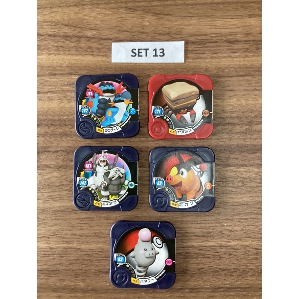 Pokemon Tretta เหรียญโปเกม่อน Set 13-16