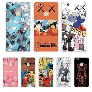 เคสโทรศัพท์ซิลิโคนแบบนิ่ม huawei p8 p9 p 10 lite tpu kaws