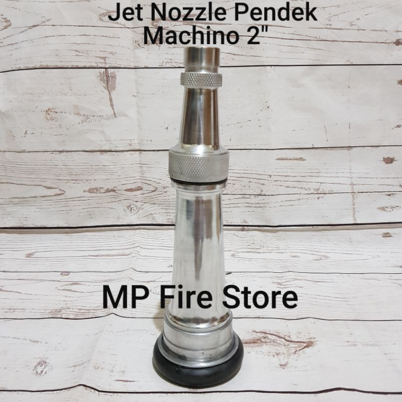 หัวฉีดเจ็ทสั้น Nuzzle เครื่องดับเพลิงสั้น อลูมิเนียม 2 นิ้ว Machino
