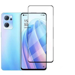 OPPO Reno7 5G ฟิล์มกระจกเต็มจอ ฟิล์มกันกระแทก ฟิล์มกระจกกันรอย หน้าจอ ส่งจากไทย