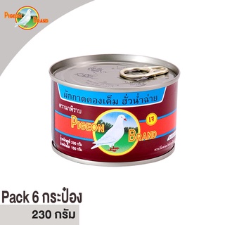 ตรานกพิราบฮั่วน่ำฉ่าย ผักกาดดองเค็ม    (Pack 6 ) 230 G.5FV12012