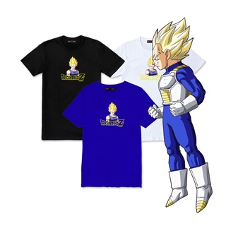 เสื้อยืดขายดีเสื้อยืดดราก้อนบอลของแท้ Vegeta  DragonballZ พร้อมส่ง!!S-3XL