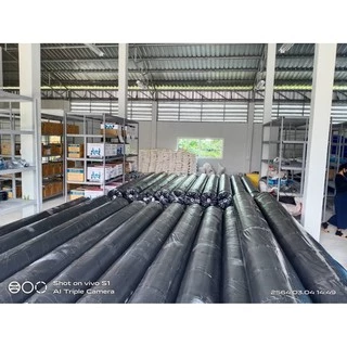 น้ำหนัก 150, 200 กรัม หน้ากว้าง 4 เมตร. แผ่นใยสังเคราะห์ GEOTEXTILE **สีขาว** ตัดแบ่ง