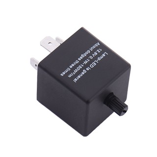 12 v 3 - pin led อิเล็กทรอนิกส์ flasher relay สําหรับสัญญาณไฟเลี้ยว