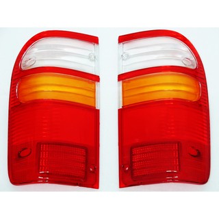 ฝาไฟท้าย ฝาครอบไฟท้าย ฝาท้าย สำหรับ Toyota Hilux Tiger D4D MK4 KUN LN166 3 สี จำนวน 1 คู่