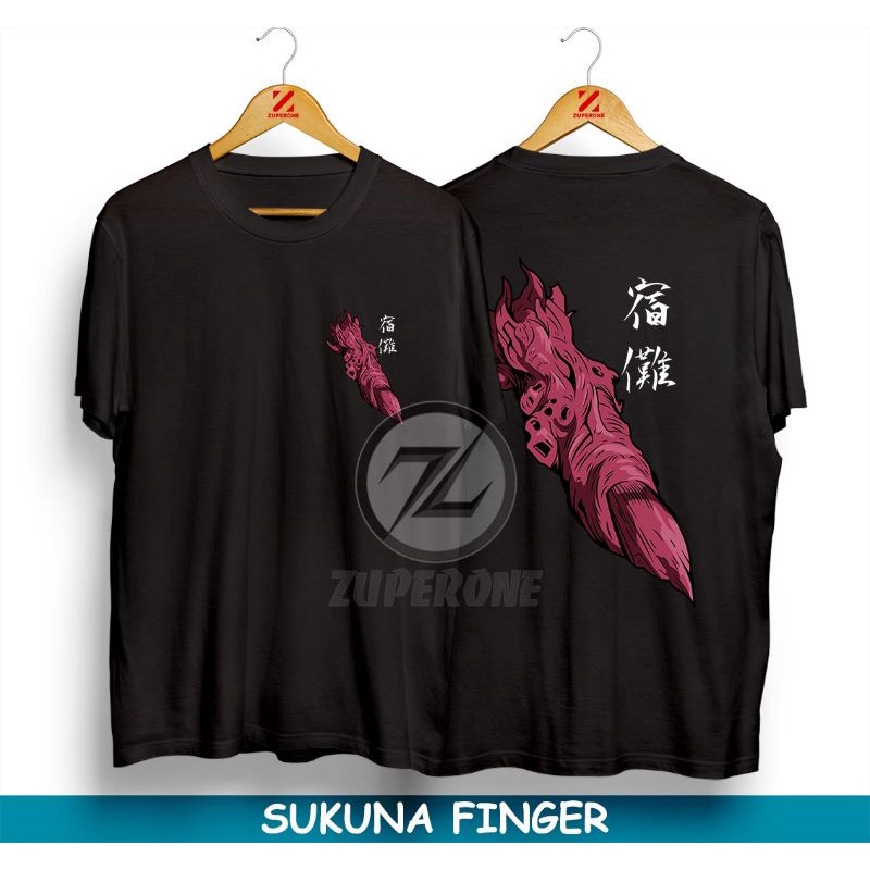 ANINE JUJUTSU KAISEN RYMEN SUKUNA FINGER ITADORI YUUJ เสื้อยืด