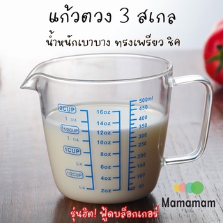 แก้วตวง มีหูจับ เข้าไมโครเวฟได้