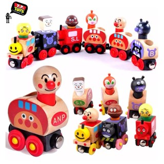 KiDsShOp.รถไฟไม้ ANPANMAN