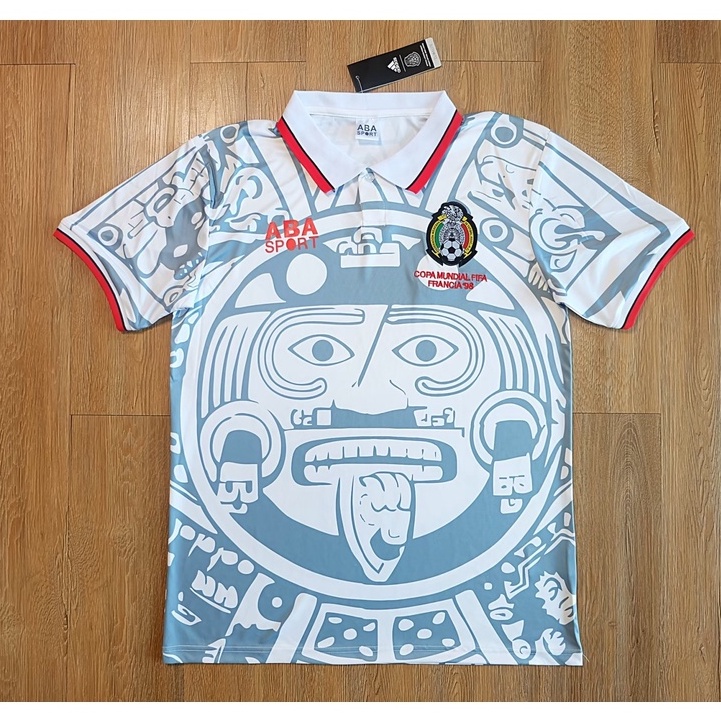 !!!เสื้อบอล AAA ย้อนยุค เม็กซิโก Mexico COPA MUNDIAL FIFA FRANCIA '98 Retro Shirt(พร้อมส่ง)
