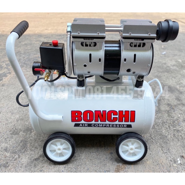 BONCHI ปั๊มลม oil free 30 ลิตร
