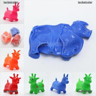 [technicolor] ของเล่นม้ากระโดด แบบเป่าลม สําหรับเด็ก