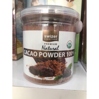 พร้อมส่ง🌸Swizer Natural Cacao Powder ผงคาเคา 100% ปริมาณ 200G