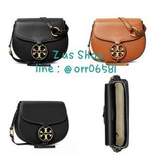 พรีฯ TORY BURCH Miller Small Leather Saddle bag