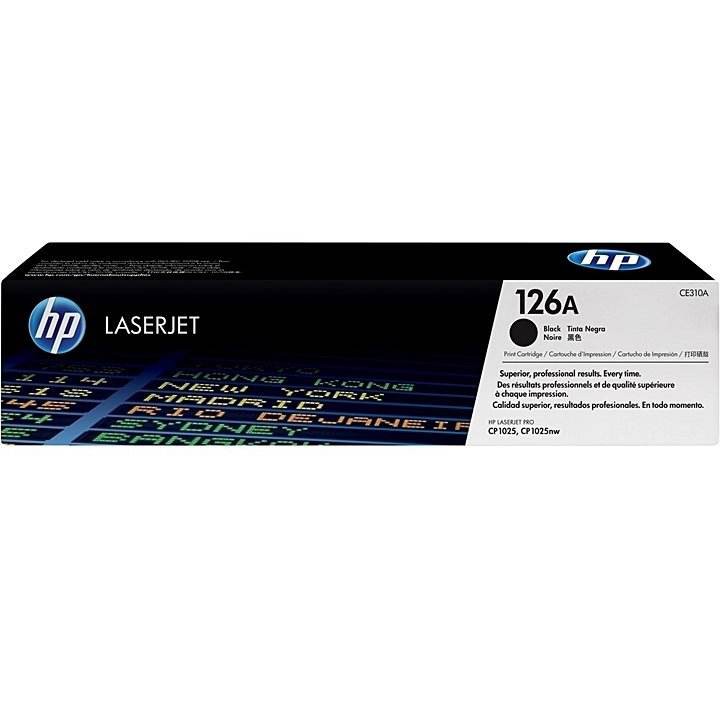 HP 126A LaserJet Toner CE310A - Black