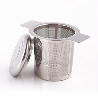 Metal Cup Tea Leak Filter Infuser Stainless Steel Mesh Loose Tea Leaf Spice Strainer Filter Sieve Herbal Spice Kitchen Accessories