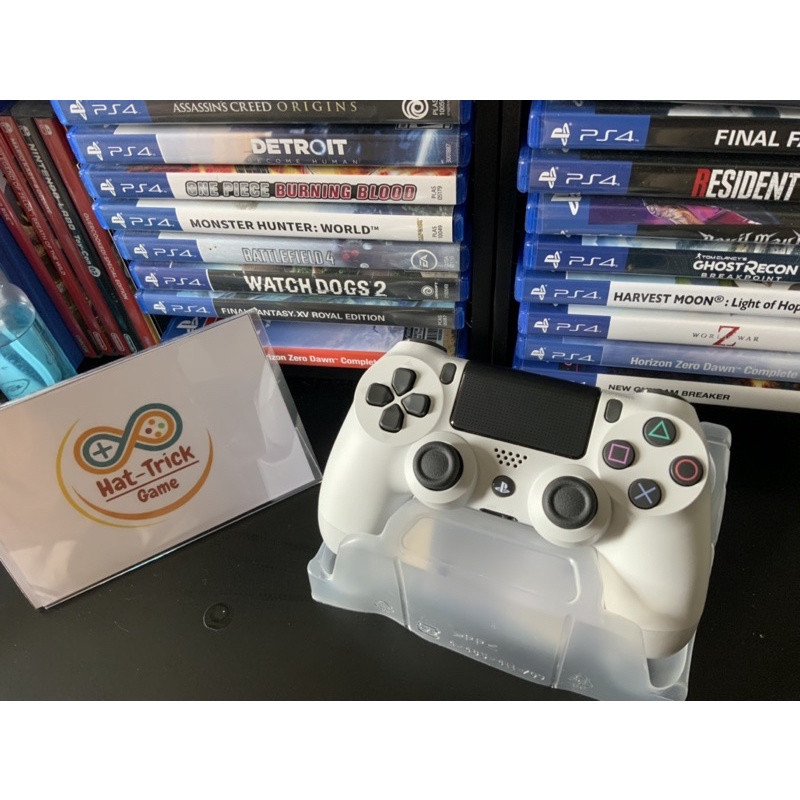 Joy Ps4 Gen2 สี ขาว (มือ2 แท้) สภาพดี Dual shock ps4