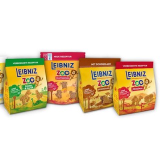 คุกกี้รูปสัตว์ เสริมสร้างจินตนาการ Bahlsen Leibniz Zoo Biscuit 100g