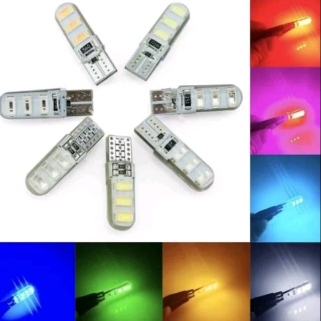 MATA JELLY ไฟป้าย LED TURN/T10 ไฟ LED 6-EYE โหมดเงียบ (PRICE PER 1 ชิ้น)