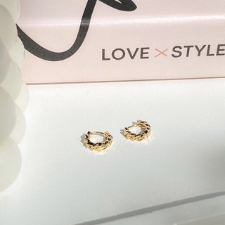 sundae.moonn - Twist Earrings ต่างหูชุบเงิน Silver S925