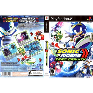 SONIC RIDERS ZERO GRAVITY [PS2 US : DVD5 1 Disc]