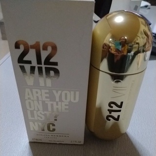 212vip carolina Herrera edp 80mlของเก่า