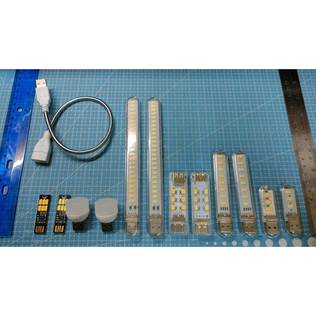 LED USB 3 / 8 / 24  หลอดไฟ USB  ประหยัดพลังงาน