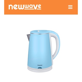 Newwave กาต้มน้ำไฟฟ้า กาต้มน้ำร้อน ยี่ห้อ Newwave รุ่น NW-KT1801 ความจุ 1.8 ลิตร สวยงาม แข็งแรง ทนทาน