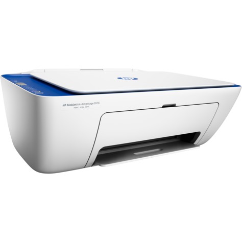 เครื่องปริ้นเตอร์ HP DeskJet Ink Advantage  2676  ฟ้าขาว All-in-One PRINT/COPY/SCAN/Wifi
