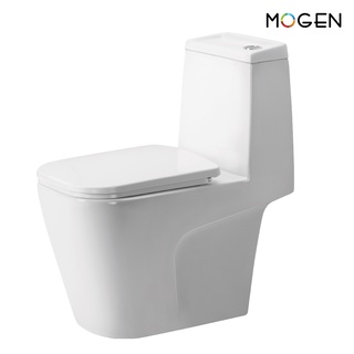 MOGEN MOS25  โถสุขภัณฑ์ชิ้นเดียว (ฝา Slow Close) FLUSH SENSOR สีขาว