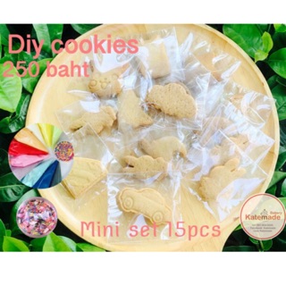 Mimi Diy  cookies15ชิ้น ขนาด 2นิ้ว คุ๊กกี้เนยสด