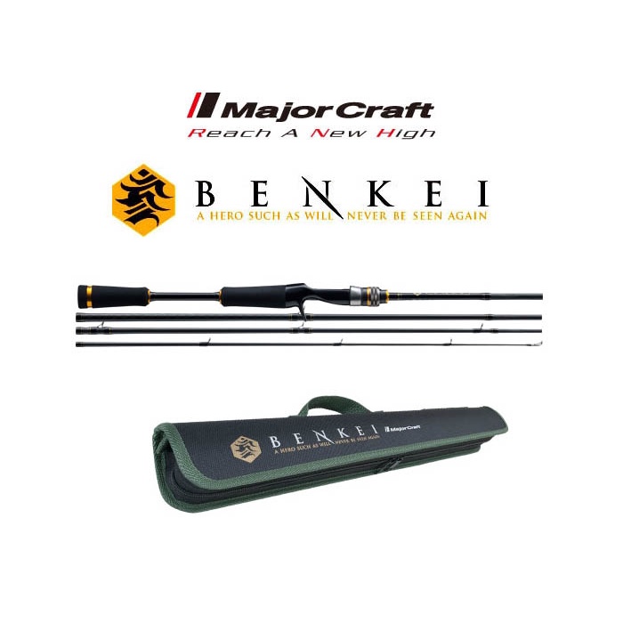 Major Craft Benkei Series คันเบ็ดปั่นสําหรับเดินทาง
