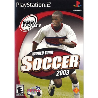 World Tour Soccer 2003 แผ่นเกมส์ ps2