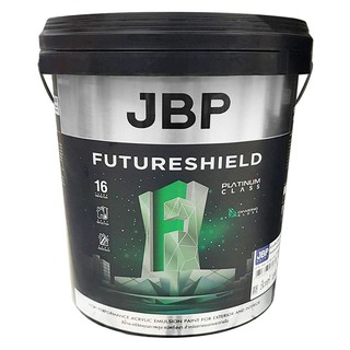 สีน้ำทาภายนอก JBP FUTURESHIELD BASE A กึ่งเงา 1 แกลลอน สีน้ำเจบีพี ผลิตจากอะคริลิกลาเท็กซ์แท้ 100% ด้วยเทคโนโลยี Titaniu